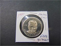 1990 Famous Hockey Star Coin; Doug Gilmore