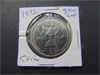 1972 Grey Cup Commemorative Coin