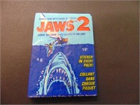 1978 Jaws 2 Wax Pack Trading Cards
