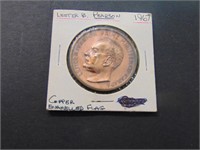 1967 Lester B Pearson Commemerative Coin
