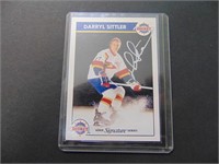 1990 Darryl Sitler Signature Series Hockey Card
