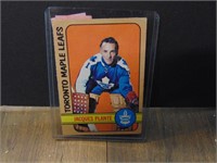 1972 Jaques Plante Hockey Card