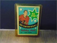 1968 Bobby Hull All Star Hockey Card
