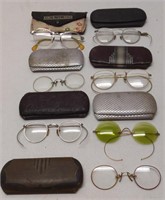 Vintage / Antique Spectacles / Glasses Lot 
Many