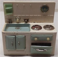 Vintage Tin Battery Op Kitchen Sink