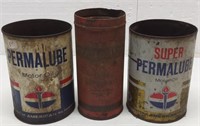 Lot Of Vintage Oil Cans