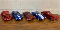 Lot of Die Cast Willies Coupe-Corvette and Race Ca