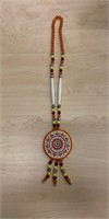 1st Nations Beaded Necklace 18" Long