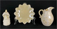 Belleek Pitchers and Dish