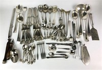 Assortment of Silverplate and Stainless Flatware
