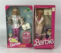Doctor Barbie and Pet Doctor Barbie
