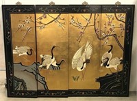 Asian Polyptych Panels- Lot of 4