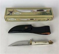 Whitetail Cutlery Stag and Stainless Steel Knife
