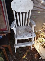 Old Childs High Chair