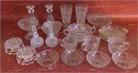 Miscellaneous vintage cut glass