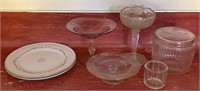 Miscellaneous clear glass/china