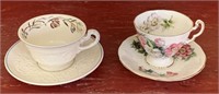 Wedgewood/Adderley Tea cups