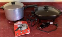 Plug-in control heat cooking utensils
