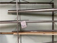 Assorted Metal piping and rack
