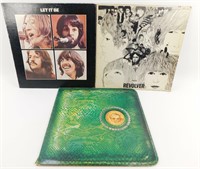 3 Vintage LP Albums: 1966 Beatles "Revolver";
