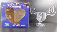 NIB Christmas Moose Mug