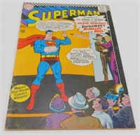 12¢ Superman #185 Comic Book - April 1966