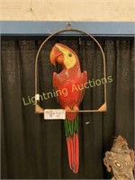 VIBRANT MACAW PAPER MACHE DECOR