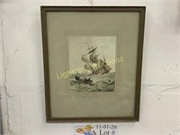 SAMUEL OWEN (1768-1857) ORIGINAL WATERCOLOR