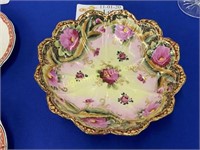 19TH CENTURY GERMAN BAVARIA DECORATED BOWL