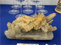 VERY COOL QUARTZ CRYSTAL GEOLOGICAL SPECIMEN