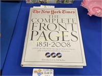 "THE NEW YORK TIMES: THE COMPLETE FRONT PAGES