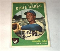 1959 Ernie Banks Topps Baseball Card #350