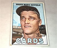 1967 Roger Maris Topps Baseball Card #45