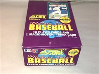 1991 Score Series2 Baseball Cards Box of 36 Sealed