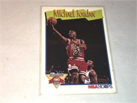 1991-92 Michael Jordan Hoops Card in Case