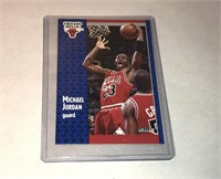 1991-92 Michael Jordan Fleer Card in Case