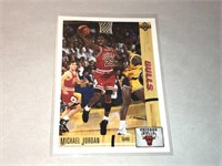 1991-92 Michael Jordan Upper Deck Card in Case