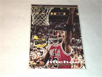 1993-94 Michael Jordan Stadium Club Card in Case