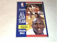 1991-92 Michael Jordan Fleer All Star Card in