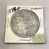 1889-O Morgan Silver Dollar in Case