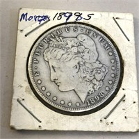 1898-S Morgan Silver Dollar in Case