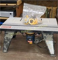 Ryobi 1.5 HP router and table, works