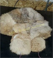 Authentic Coyote fur winter hat