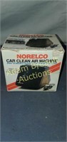 Norelco 12 volt car clean air machine, works