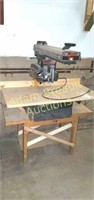 Sears Craftsman 10-inch radial saw, works