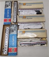 Vintage Walther's HO AMTRAK Train Cars & More