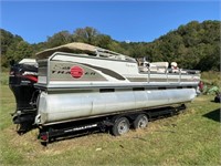 Sun Tracker 25ft Pontoon Boat