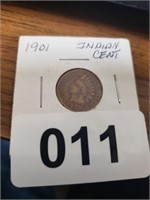 NICE 1901 INDIAN HEAD PENNY AU