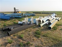 Assorted PVC Fittings, PVC Pipe & Culverts