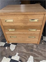 3 drawer wooden cabinet